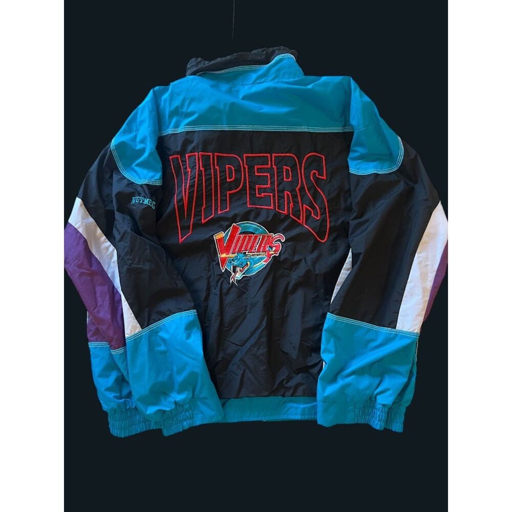 Vintage Nutmeg Mills Vipers Windbreaker Jacket XL
